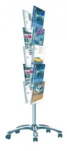 Stojak na broszury Multiside 2-stronny mobilny - TABLICE