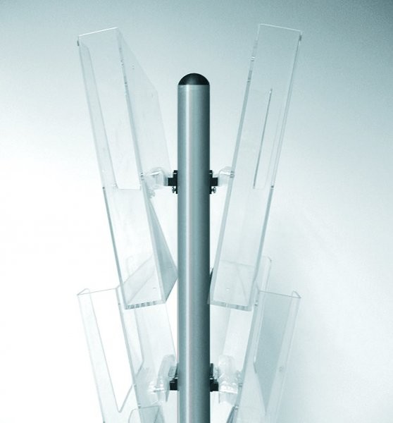 Stojak na broszury Multiside 2-stronny mobilny 3 Stojak na broszury Multiside 2-stronny mobilny -