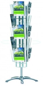 Stojak na broszury Multiside 4-stronny - TABLICE