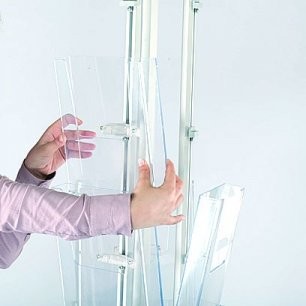 Stojak na broszury Multiside 4-stronny 4 Stojak na broszury Multiside 4-stronny -