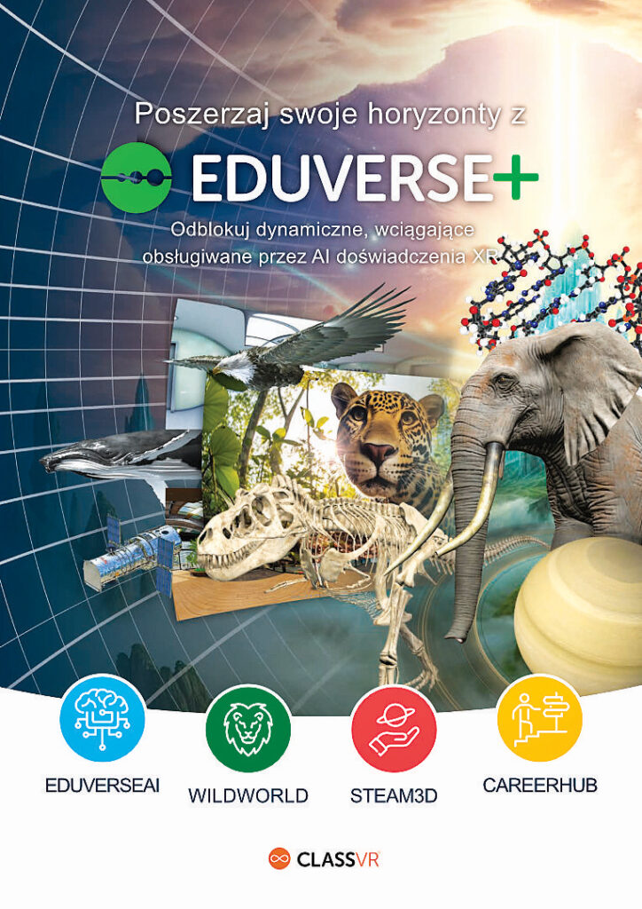 Eduverse+ Licencja roczna dostępu do portalu edukacyjnego ClassVR -