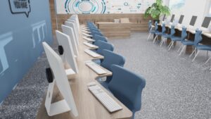 Pracownia Terminalowa AI z Serwerem Ultra Silence NEXINEO Performance -