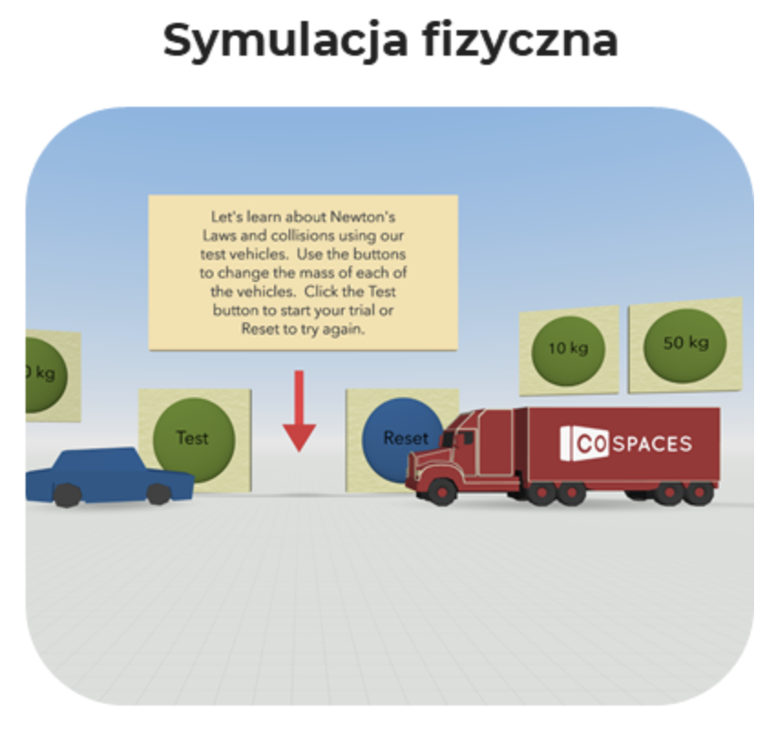 Interaktywna Platforma do Nauczania i Tworzenia VR/AR | CoSpaces Edu 1 rok - 24 stanowisk + Nauczyciel -