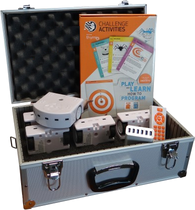 Zestaw szkolny z 6 robotami Thymio 3 Zestaw szkolny z 6 robotami Thymio -