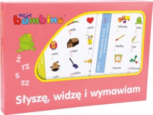 Słyszę, widzę i wymawiam. Ćwiczenia kinestezji artykulacyjnej - Gry edukacyjne