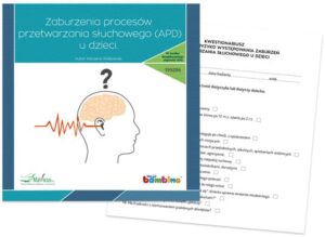 Zaburzenia procesów przetwarzania słuchowego u dzieci. APD - Gry edukacyjne
