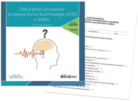 Zaburzenia procesów przetwarzania słuchowego u dzieci. APD 3 Zaburzenia procesów przetwarzania słuchowego u dzieci. APD -