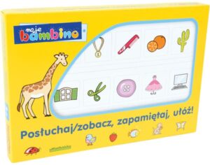 Posłuchaj/zobacz, zapamiętaj, ułóż - STEAM