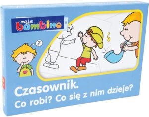 Czasownik. Co robi? Co się z nim dzieje? - Gry edukacyjne