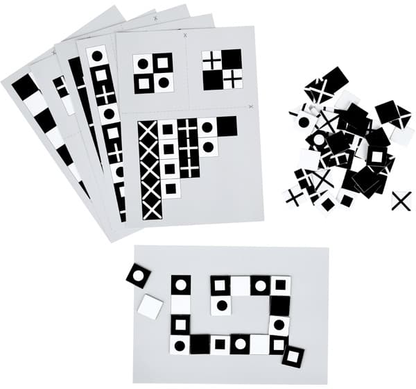 Klocki edukacyjne Canoe - kartonowe 3 Klocki edukacyjne Canoe - kartonowe -