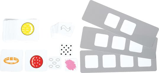 Rozłączanie cech - gra logiczna 3 Rozłączanie cech - gra logiczna -