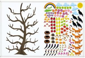 Magnetyczne drzewo matematyczne - Gry edukacyjne
