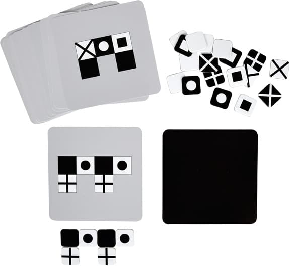 Klocki Canoe - pamięć - kartonowe 3 Klocki Canoe - pamięć - kartonowe -