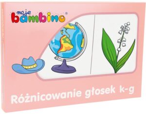 Różnicowanie głosek k-g - Gry edukacyjne