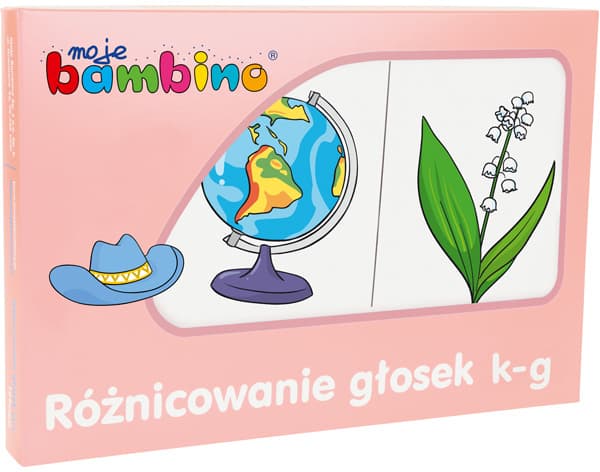 Różnicowanie głosek k-g 3 Różnicowanie głosek k-g -
