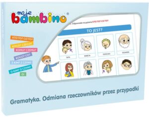 Gramatyka. Odmiana rzeczowników przez przypadki - Gry edukacyjne