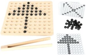 Drewniana układanka – ćwiczenia lewopółkulowe - Gry edukacyjne