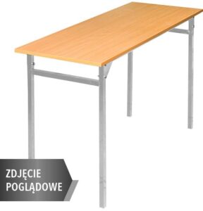 Stół szkolny B jednoosobowy nr 4 - Stoliki stacjonarne