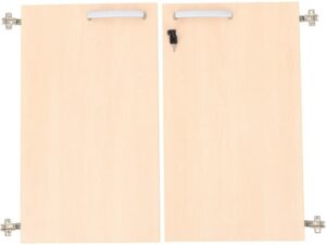 Drzwi Grande średnie z zamkiem 2 szt. - Grande