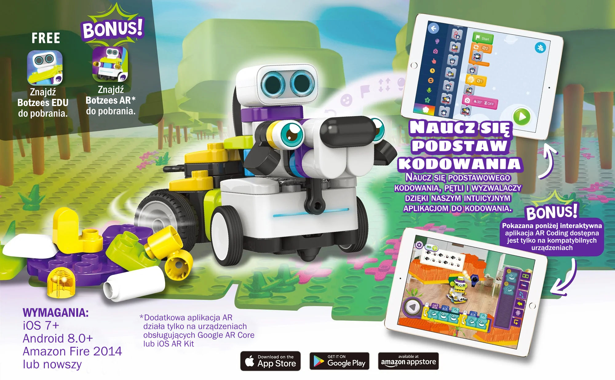 Botzees Classic Robot Modularny 8 w 1 - Pakiet Edukacyjny 3 Botzees Classic Robot Modularny 8 w 1 - Pakiet Edukacyjny -