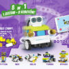 Botzees Classic Robot Modularny 8 w 1 - Pakiet Edukacyjny 12 Botzees Classic Robot Modularny 8 w 1 - Pakiet Edukacyjny -
