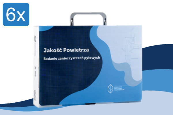 Modułowe Pracownie Przyrodnicze - moduł Jakość powietrza, 6 szt. 3 moduł Jakość powietrza