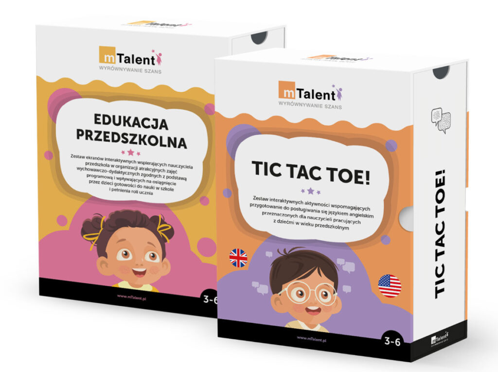 mTalent Edukacja Przedszkolna + mTalent Tic Tac Toe!
