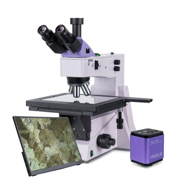 Mikroskop metalurgiczny cyfrowy MAGUS Metal D650 LCD