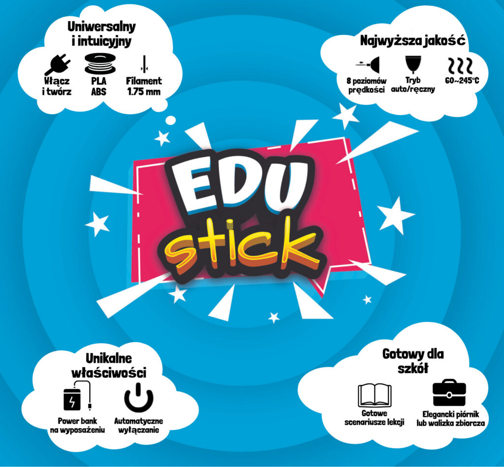 Laptop 15,6" + Scottie Go + EDUstick długopisy 3D + Drukarka wielofunkcyjna -