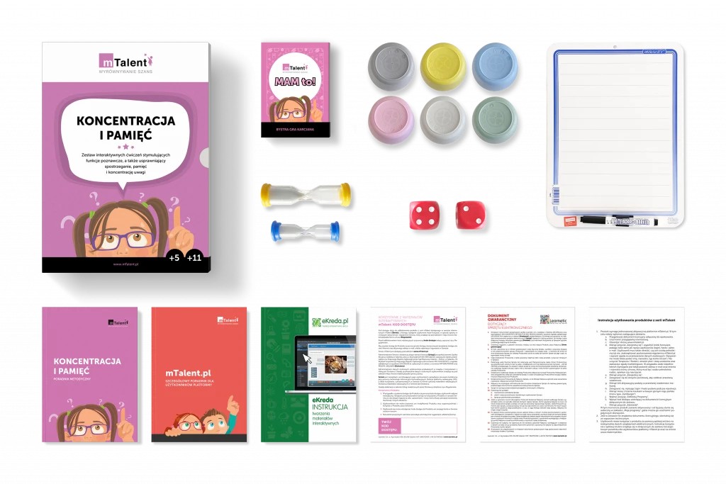 mTalent Koncentracja i pamięć kl. 1-8 -