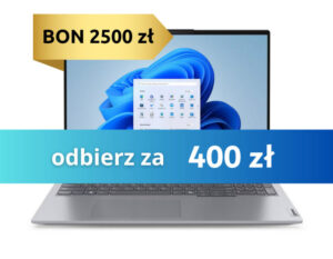 Laptop Lenovo ThinkBook 16 G7 AMD Ryzen™ 5 7535HS, 16GB, 512GB SSD, 15.6'', Win11 PRO EDU, 3 lata gwarancji - Bon na laptop dla nauczyciela
