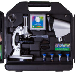 bresser-junior-microscope-biotar-300-1200x-w-case-02 Zestaw edukacyjny Bresser MicroSet z mikroskopem, narzędziami laboratoryjnymi i akcesoriami w walizce.