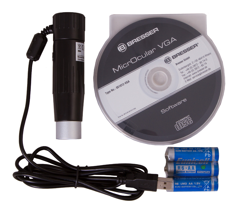 Mikroskop cyfrowy Bresser National Geographic 40–1024x z futerałem 9 Mikroskop cyfrowy Bresser National Geographic 40–1024x z futerałem -