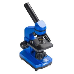Mikroskop Delta Optical BioLight 100 niebieski z mikrotomem uczniowskim