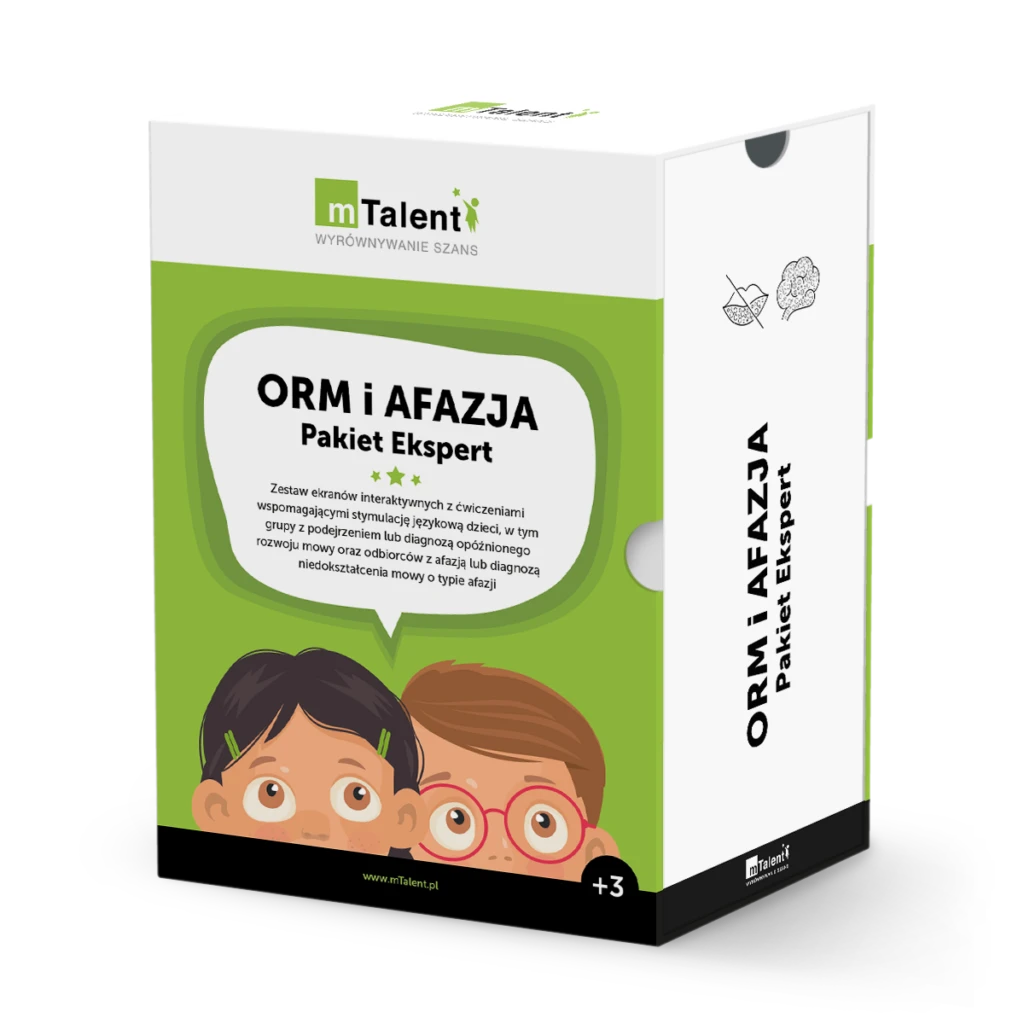 mTalent Opóźniony Rozwój Mowy i Afazja – Pakiet Ekspert -