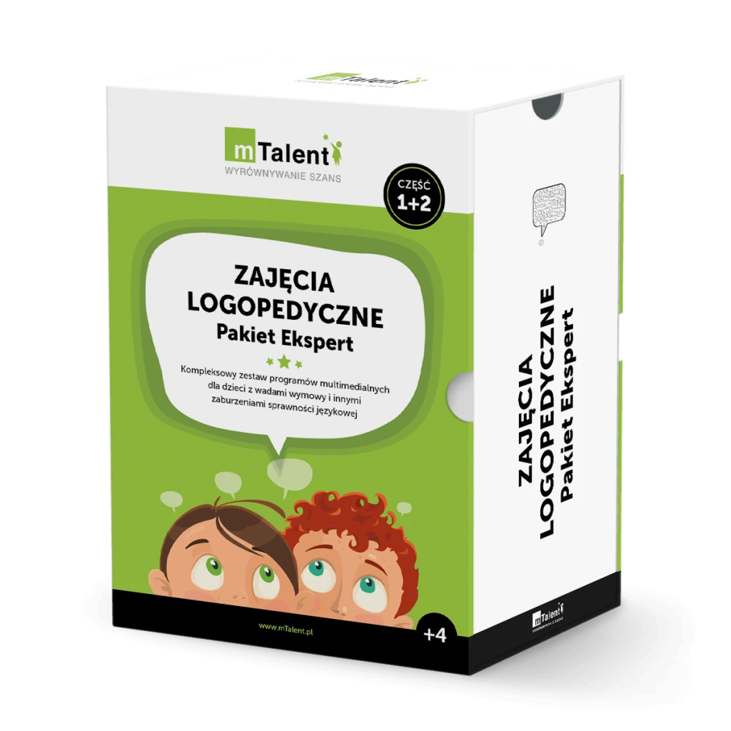 mTalent Zajęcia logopedyczne - Pakiet EKSPERT -