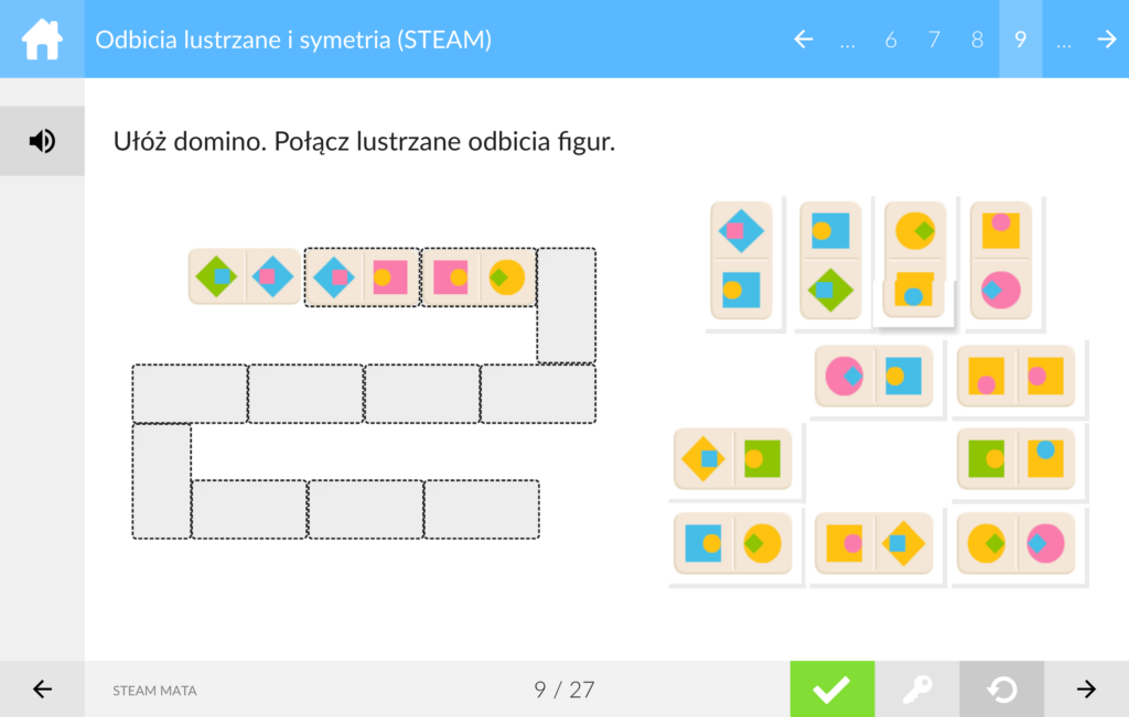 Edukacyjna Mata STEAM z interaktywną obudową cyfrową -