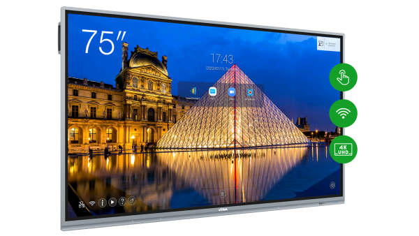 Monitor interaktywny Vivitek EK755i 3 Monitor interaktywny Vivitek EK755i -