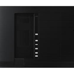 Panel złączy na tylnej obudowie telewizora z opisami portów USB, HDMI, anteny i wyjścia audio.