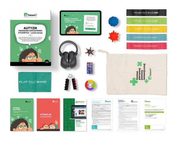 mTalent Autyzm. Tworzenie umiejętności życiowych – uczeń starszy -