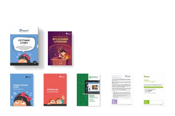 mTalent Czytanie - Litery -