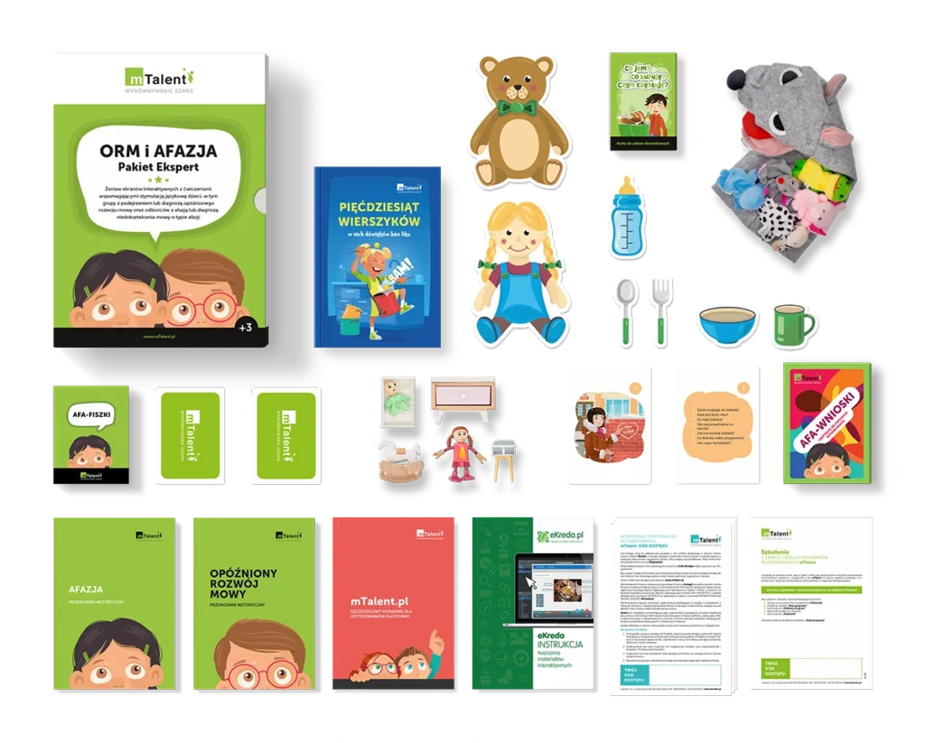 mTalent Opóźniony Rozwój Mowy i Afazja – Pakiet Ekspert -