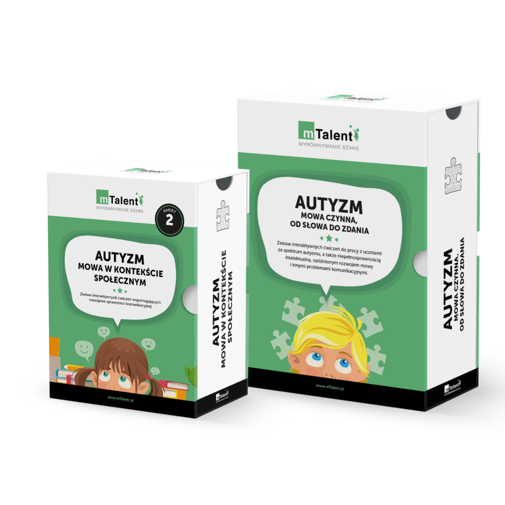 mTalent Autyzm. Mowa czynna, od słowa do zdania + Autyzm. Mowa w kontekście społecznym cz. 2 -