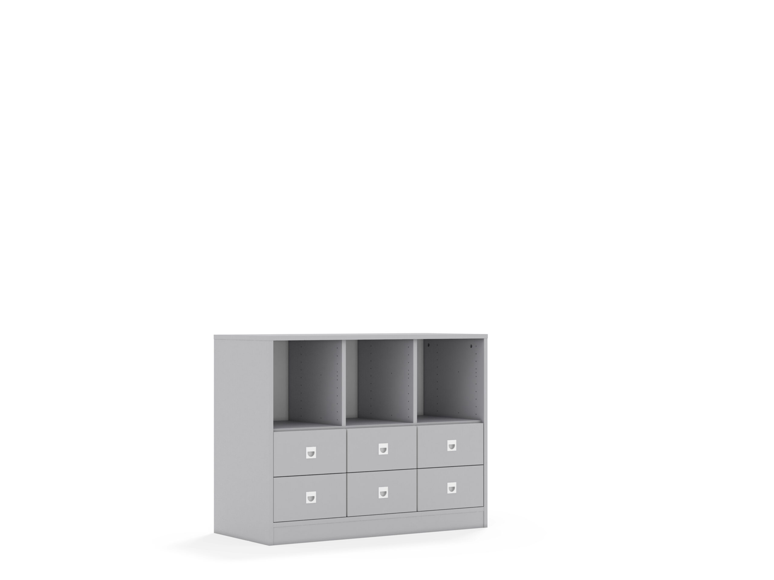 Regał Blox Base 110 2PP 4SB 2SS 1049x466x813 korpus szary/6x szuflada szara 3 Regał Blox Base 110 2PP 4SB 2SS 1049x466x813 korpus szary/6x szuflada szara -