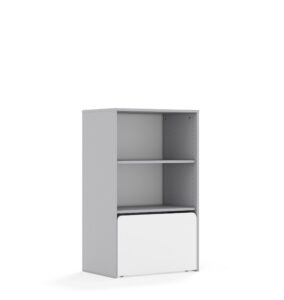 Regał Blox Base 70 3P ze skrzynią 706x466x1165 korpus szary - szary