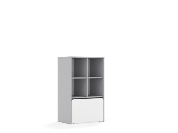 Regał Blox Base 70 3PP ze skrzynią 706x466x1165 korpus szary - Szafy i Regały
