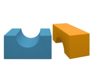 Pianka Happy Castle litera U 600x300x300 Meditap 06 -