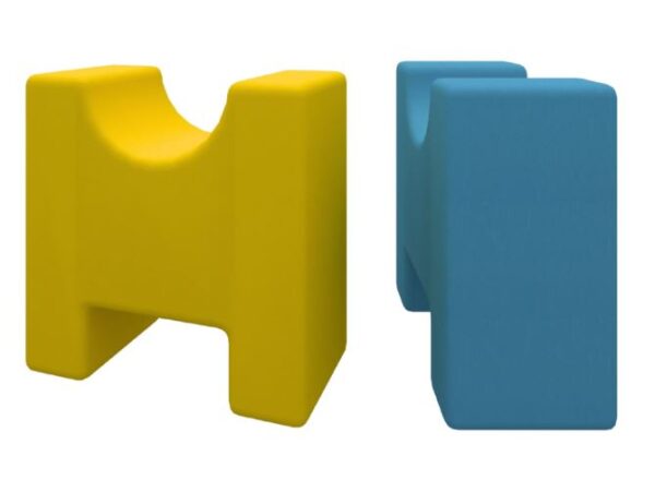 Pianka Happy Playground litera H 600x300x600 Meditap 06