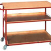WÓZEK DO PRACOWNI TECHNICZNO - FIZYCZNEJ (półki ze sklejki)