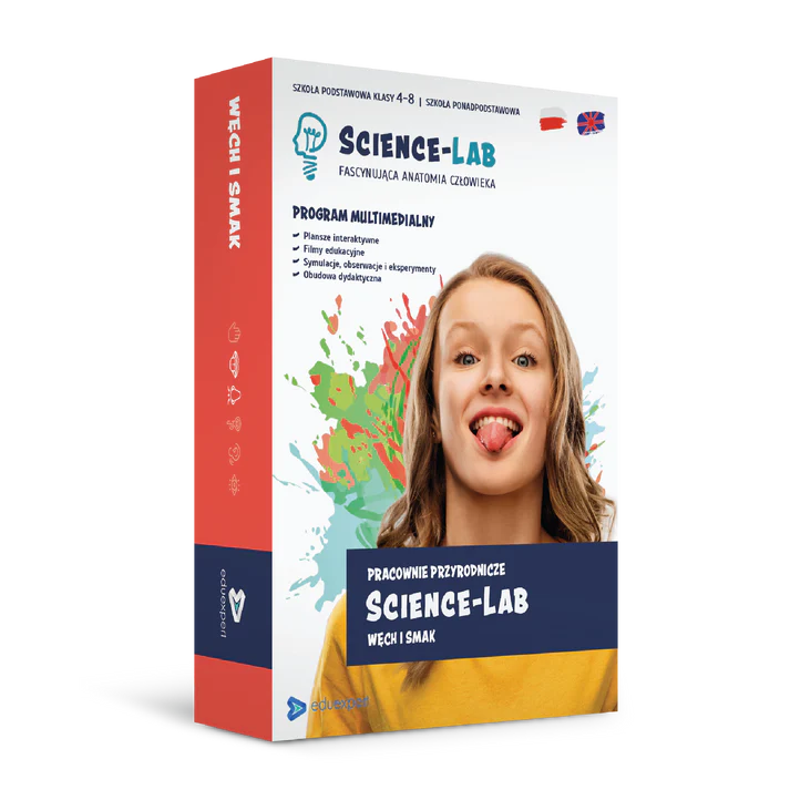 Science-Lab. Fascynująca anatomia człowieka. Węch i Smak 3 Science-Lab. Fascynująca anatomia człowieka. Węch i Smak -